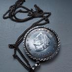 Zilveren Tientje 1970 aan Zilveren Ketting, Ophalen of Verzenden