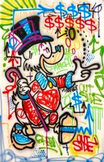 Outside313 - Scrooge - Punk Serie - Uniek Kunstwerk, Antiek en Kunst, Kunst | Schilderijen | Klassiek, Ophalen of Verzenden