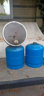 Camping Gas fles, kachel, kookstel, gasstel., Ophalen, Gebruikt