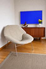 Vintage F555 fauteuil van Pierre Paulin voor Artifort 1960, Huis en Inrichting, Ophalen, Gebruikt, 75 tot 100 cm, 75 tot 100 cm