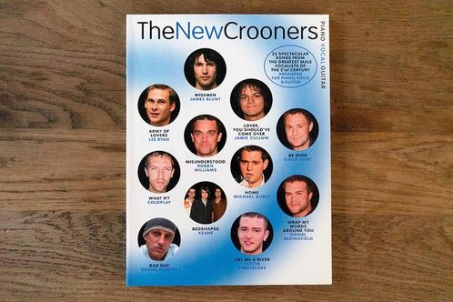 The New Crooners - bladmuziek piano / vocal / guitar, Muziek en Instrumenten, Bladmuziek, Zo goed als nieuw, Artiest of Componist