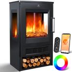 Goedkope winter elektrische open haard verwarming LED wifi, Ophalen of Verzenden, Zo goed als nieuw, Elektrisch, Overige soorten