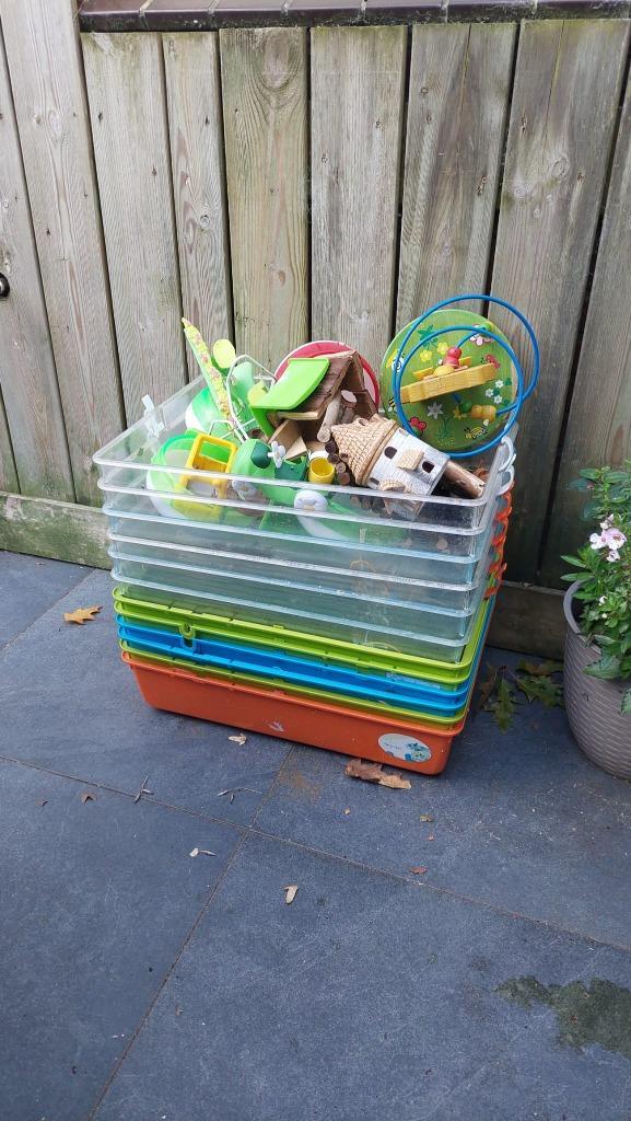 Ferplast mini duna hamster/muizenkooien 10 stuks, Dieren en Toebehoren, Knaagdieren en Konijnen | Hokken en Kooien, Gebruikt, Kooi