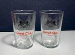 2 Royal Club Tonic glazen. Hoogte 10 cm., Ophalen of Verzenden, Zo goed als nieuw, Borrel- of Shotglas