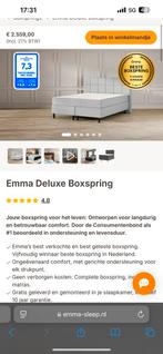 Nieuwe Emma boxspring set 160x200 en 180x200 event. Matt, Ophalen, Crème, 180 cm, 200 cm