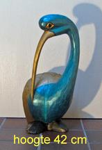 Houten loopvogel van 42 cm, Ophalen of Verzenden