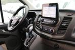 Ford Transit Custom 2.0 TDCI 130pk L2 H1 Black Edition Autom, Auto's, 4 cilinders, 2065 kg, Bedrijf, Diesel