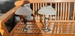 Tafellampen (2stuks) vintage, Huis en Inrichting, Lampen | Tafellampen, Ophalen, Zo goed als nieuw, Minder dan 50 cm