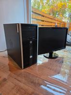 HP compaq 6200 pro mt pc met Philips beeldscherm 22 inch, Ophalen of Verzenden, Gebruikt