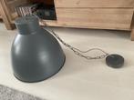 Hanglamp kap industrieel kleur grijs, Ophalen, Zo goed als nieuw, Metaal, Minder dan 50 cm