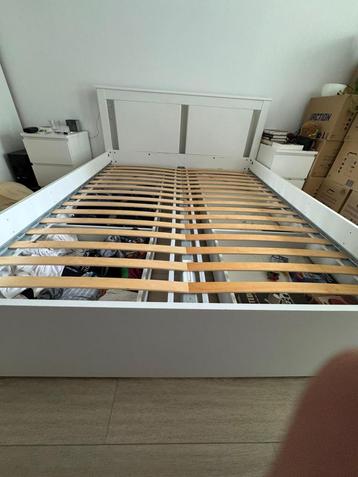 Ikea Tweepersoonsbed (Malm)