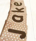 Naamslinger / vlaggetjes slinger met naam, Kinderen en Baby's, Kinderkamer | Inrichting en Decoratie, Ophalen of Verzenden, Nieuw