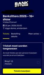 Bankzitters Ziggodome vrijdag 23 januari 2026, Eén persoon