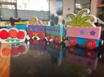 Woezel en Pip Houten Trein, Ophalen of Verzenden, Gebruikt, Complete set
