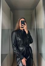 Leather look dress, Kleding | Dames, Jurken, Nieuw, Maat 38/40 (M), Vintage, Ophalen of Verzenden