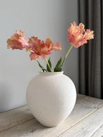 Silk-ka kunstbloem Franse tulp perzik kleur *HIT*, Ophalen of Verzenden, Zo goed als nieuw