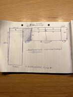 Ecru leren hoekbankstel GRATIS AF TE HALEN VANDAAG!!!!, Huis en Inrichting, Banken | Bankstellen, Ophalen, Zo goed als nieuw, 75 tot 100 cm