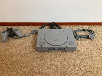 Playstation 1 met de beroemde audiofiele geluidsuitgang beschikbaar voor biedingen