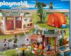 Playmobil Camping Set met Camper, Zwembad en Boot, Kinderen en Baby's, Speelgoed | Playmobil, Ophalen of Verzenden, Gebruikt, Complete set