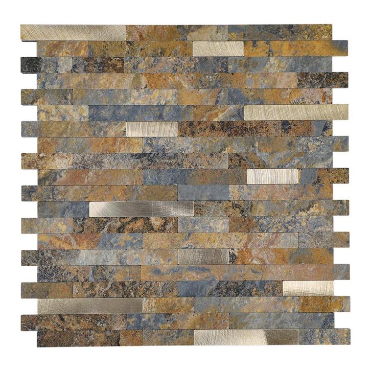 Zelfklevende Mozaïek & Steenstrips - zonder lijm of voegen!, Doe-het-zelf en Verbouw, Tegels, Nieuw, Wandtegels, Overige materialen