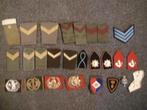 diverse militairen emblemen., Ophalen of Verzenden, Landmacht, Nederland, Embleem of Badge