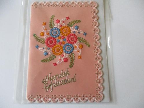 nr 37 pergamano mandala felicitatie kaart, Hobby en Vrije tijd, Kaarten | Zelfgemaakt, Nieuw, Overige thema's, Ophalen of Verzenden