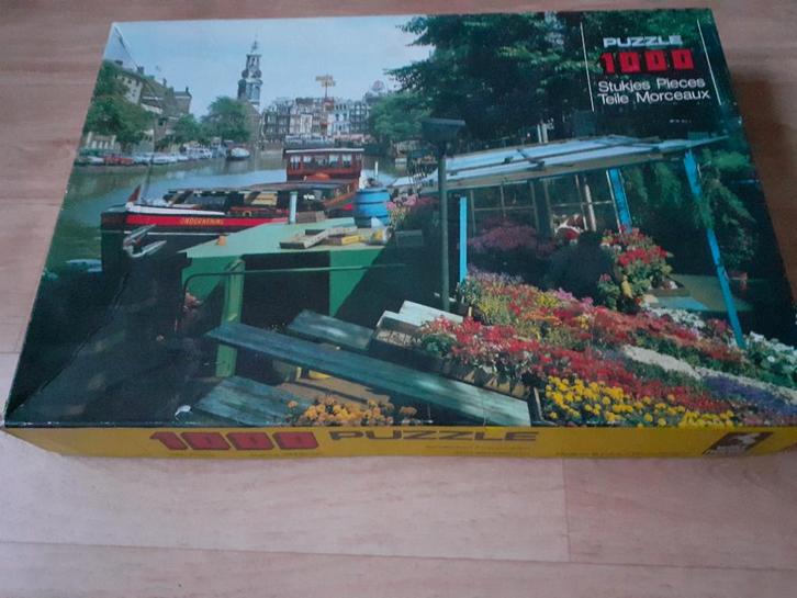 Vintage Nederlandse puzzels Middelburg Amsterdam, Antiek en Kunst, Antiek | Speelgoed, Ophalen of Verzenden