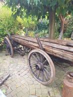 Oude boom transport wagen, Ophalen of Verzenden