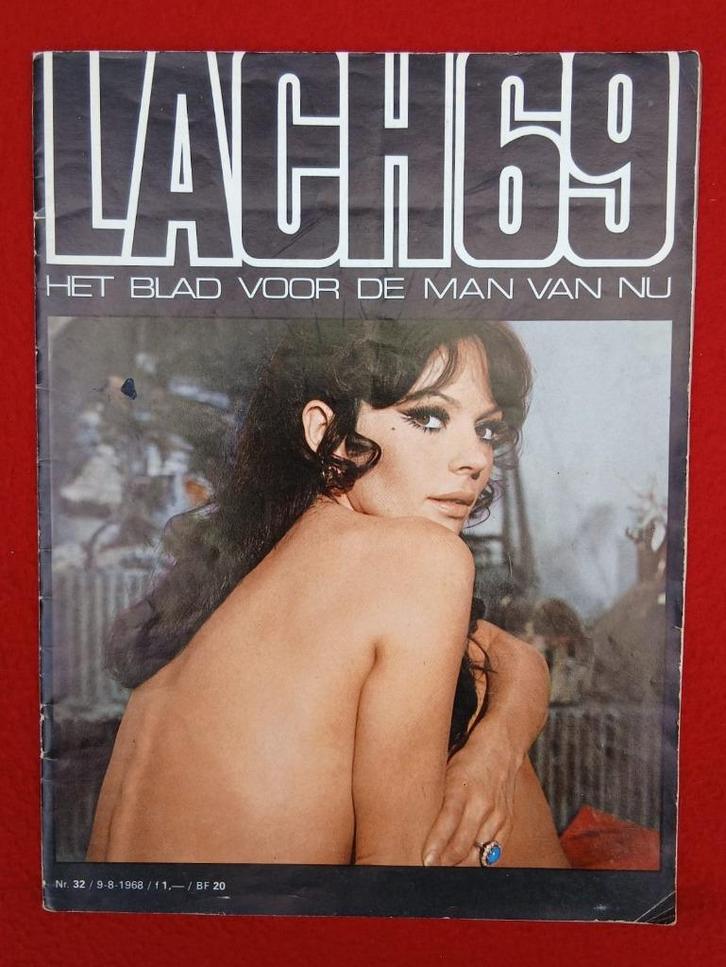 Lach 69. Het blad voor de man van nu. 1968, Boeken, Tijdschriften en Kranten, Gelezen, Overige typen, Verzenden