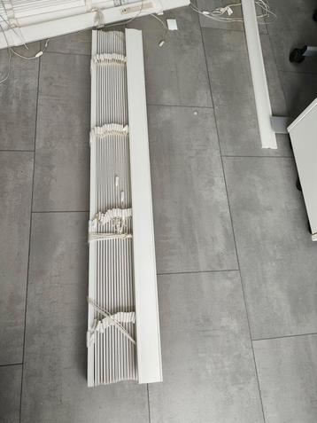 "luxaflex" kunststof 5cm lamellen 120x160 wit beschikbaar voor biedingen