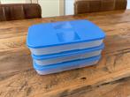 Tupperware schaaltjes 650 ml, Huis en Inrichting, Keuken | Tupperware, Blauw, Schaal, Ophalen of Verzenden