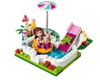 Lego friends Olivia's zwembad 41090 5-12jaar, Ophalen of Verzenden, Gebruikt, Complete set, Lego