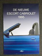 Brochures FORD Escort Cabriolet 1995 + 1996, Ophalen of Verzenden, Zo goed als nieuw, Ford