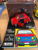1:25 POLISTIL FIAT 500 L + BOEKJE  *GIFTBOX*, Hobby en Vrije tijd, Modelauto's | 1:24, Ophalen of Verzenden, Gebruikt, Auto, Overige merken