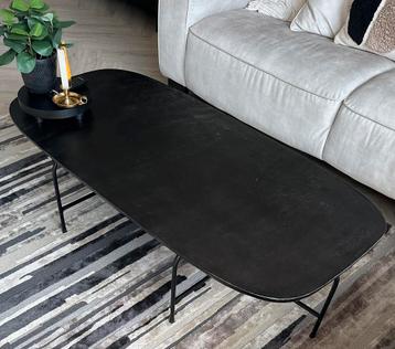 Salontafel metaal zwart beschikbaar voor biedingen