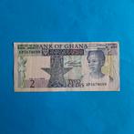 2 cedi Ghana #012, Postzegels en Munten, Bankbiljetten | Afrika, Los biljet, Overige landen, Verzenden