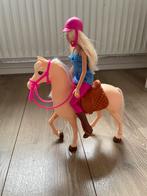 Barbie met Paard - Compleet!, Kinderen en Baby's, Speelgoed | Poppen, Ophalen of Verzenden, Zo goed als nieuw, Barbie