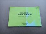 Schematic Manual (Williams) Flipperkast 1999, Verzamelen, Automaten | Flipperkasten, Verzenden, Gebruikt, Williams