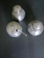Vintage peper, zout en mosterd set, Antiek en Kunst, Ophalen of Verzenden
