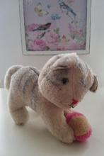 Antieke pluche poes poesje kat met balletje, Antiek en Kunst, Antiek | Speelgoed, Ophalen of Verzenden