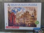 Clementoni London 1500 stukjes, Ophalen of Verzenden, 500 t/m 1500 stukjes, Zo goed als nieuw, Legpuzzel