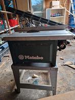 Metabo Zaagtafel TR 1685, spouwmes + zaagblad en onderstel, Doe-het-zelf en Verbouw, Gereedschap | Zaagmachines, Ophalen, Gebruikt