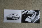 2 x Persfoto Toyota AXV-IV (09-1991) (43), Ophalen of Verzenden, Nieuw, Toyota