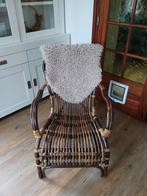 Stoel t.e.a.b. ophalen, Huis en Inrichting, Stoelen, Ophalen, Gebruikt, Bruin, Vintage