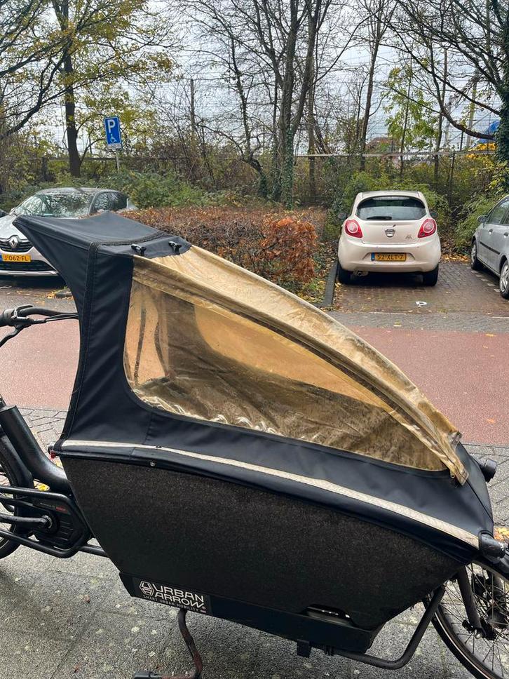 Urban Arrow Regenhuif, Fietsen en Brommers, Fietsaccessoires | Aanhangers en Karren, Gebruikt, Kinderkar, 80 kg of meer, Ophalen