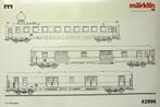 Märklin 42996 Set (3) Meetrijtuigen DB, Hobby en Vrije tijd, Modeltreinen | H0, Wisselstroom, Treinset, Ophalen of Verzenden, Zo goed als nieuw