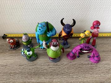 Disney Pixar Monsters en Co Figurine Set beschikbaar voor biedingen