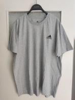 Adidas katoenen regular fit heren shirt grijs, Kleding | Heren, Maat 52/54 (L), Ophalen of Verzenden, Adidas, Grijs