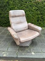 Desede Ds 50 draaifautruil neckleder, Ophalen, Zo goed als nieuw, Minder dan 50 cm