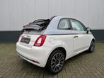 Fiat 500c 1.0 Hybrid Dolcevita *Bicolore *Big navi *Uniek, Auto's, Voorwielaandrijving, Gebruikt, Cabriolet, 4 stoelen